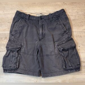 Abercrombie & Fitch Men’s Distressed Cotton Cargo Shorts Style BW223776 Size 33